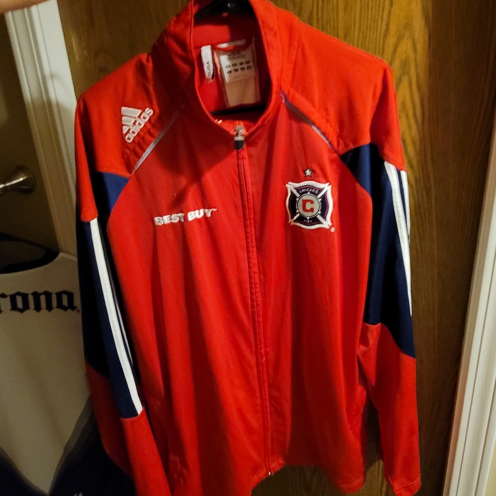 USA soccer warmup jacket